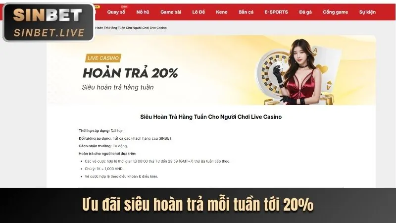 Thưởng chào mừng và vòng quay miễn phí
